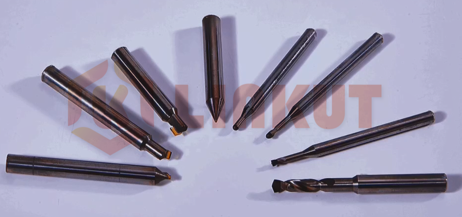 LINKUT CBN Integral Micro Drill Bit and Milling Cutter in Precision Machining