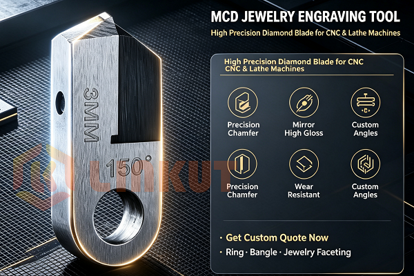 High-Performance Super-Hard Diamond Tools for Jewelry & Precision Machining
